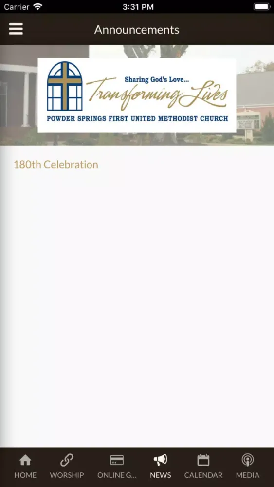 Powder Springs FUMC スクリーンショット