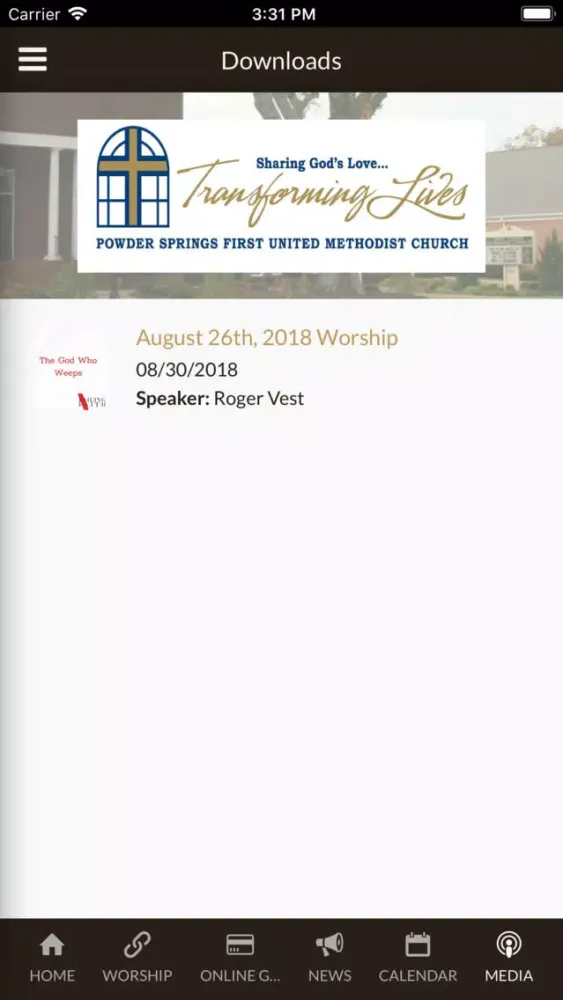 Powder Springs FUMC スクリーンショット