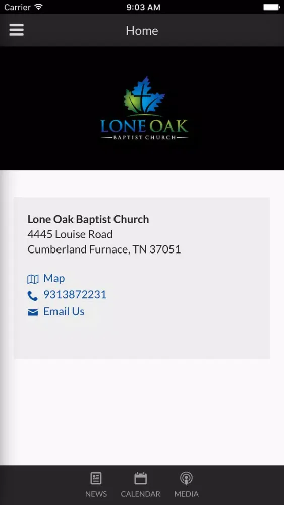Lone Oak Baptist - Cumberland Furnace, TN スクリーンショット