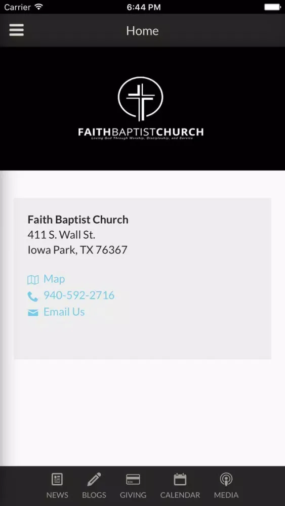 Capturas de pantalla de Faith Baptist Church Iowa Park - Iowa Park, TX