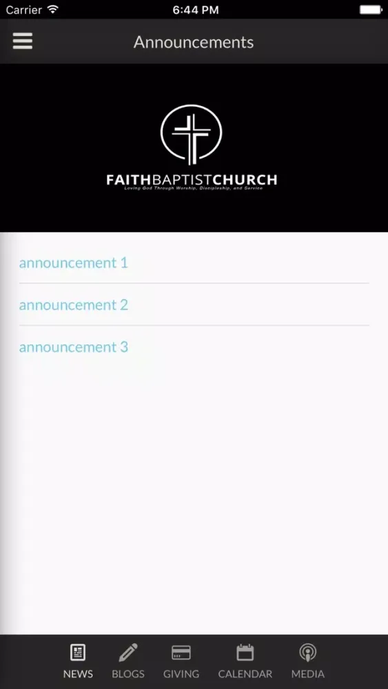 Capturas de pantalla de Faith Baptist Church Iowa Park - Iowa Park, TX