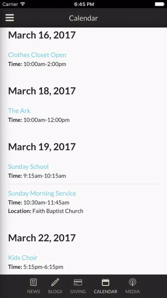 Capturas de pantalla de Faith Baptist Church Iowa Park - Iowa Park, TX