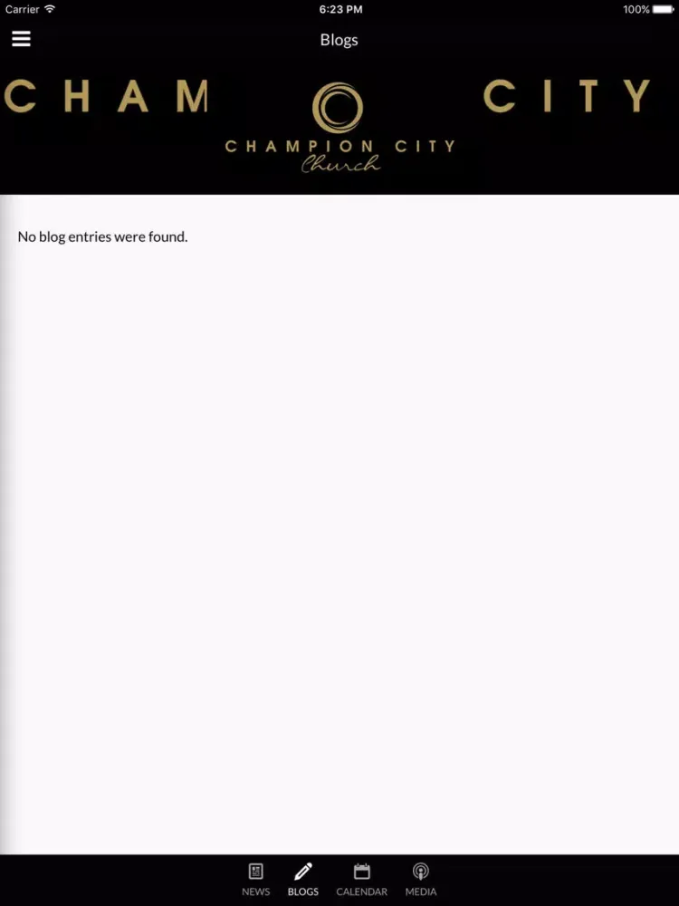ภาพหน้าจอของ Champion City Church - Riverview, FL iPad 