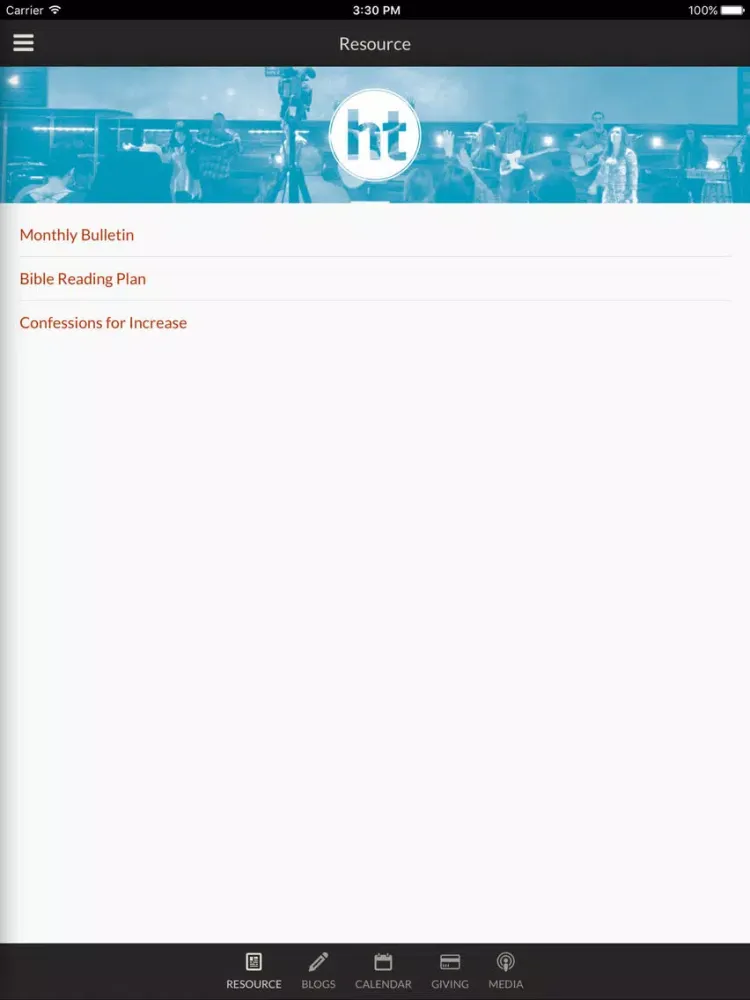 Harvest Time Church - Abbeville, LA iPad  Screenshots