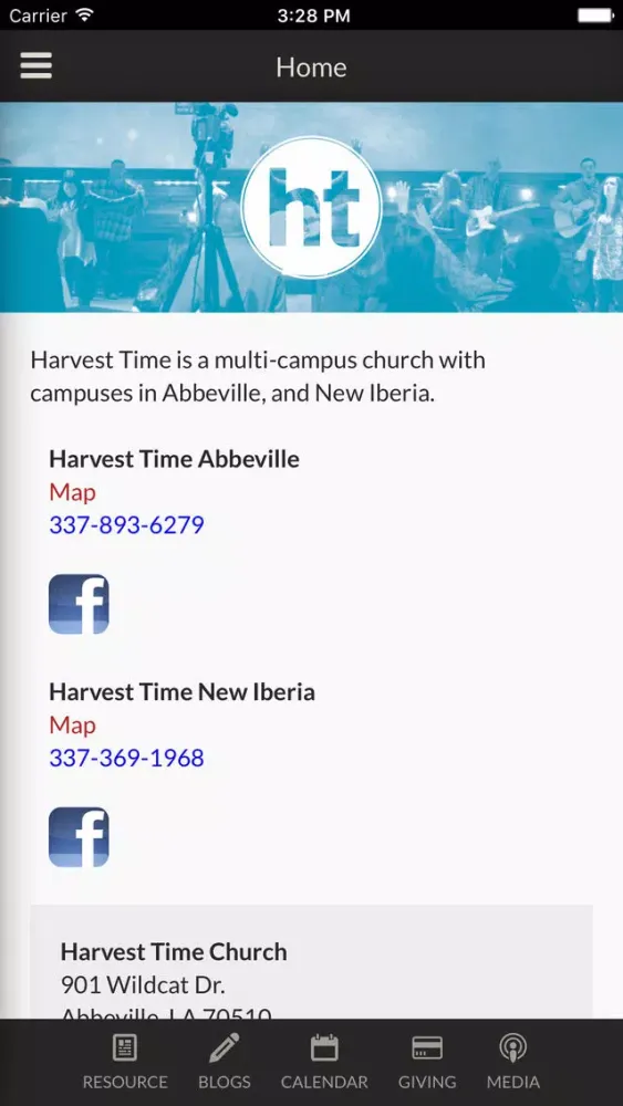 Harvest Time Church - Abbeville, LA Screenshots