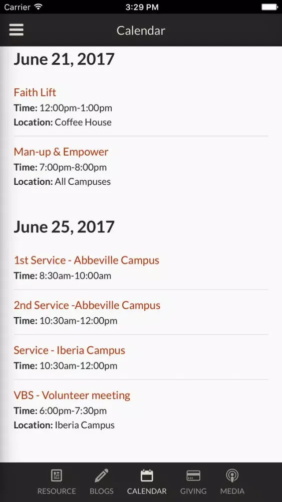 Harvest Time Church - Abbeville, LA Screenshots