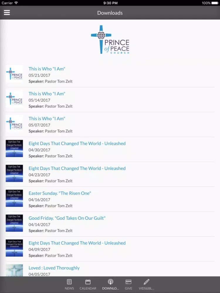 Скриншоты Prince of Peace - Fremont, CA - Fremont, CA iPad 
