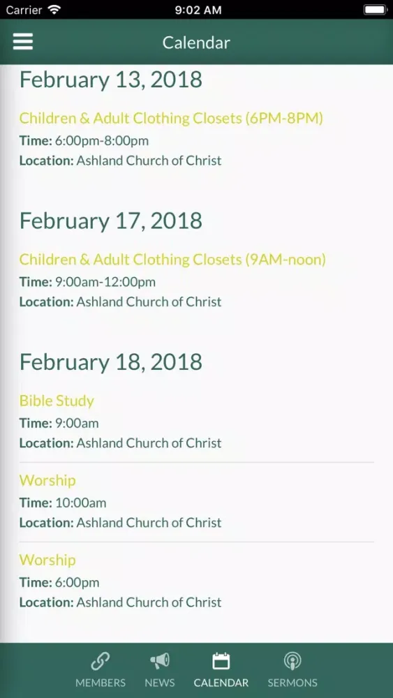 صور Ashland Church of Christ