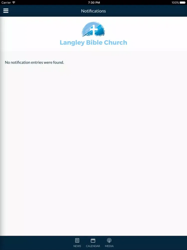 Скриншоты Langley Bible Church - Warrenville, SC iPad 