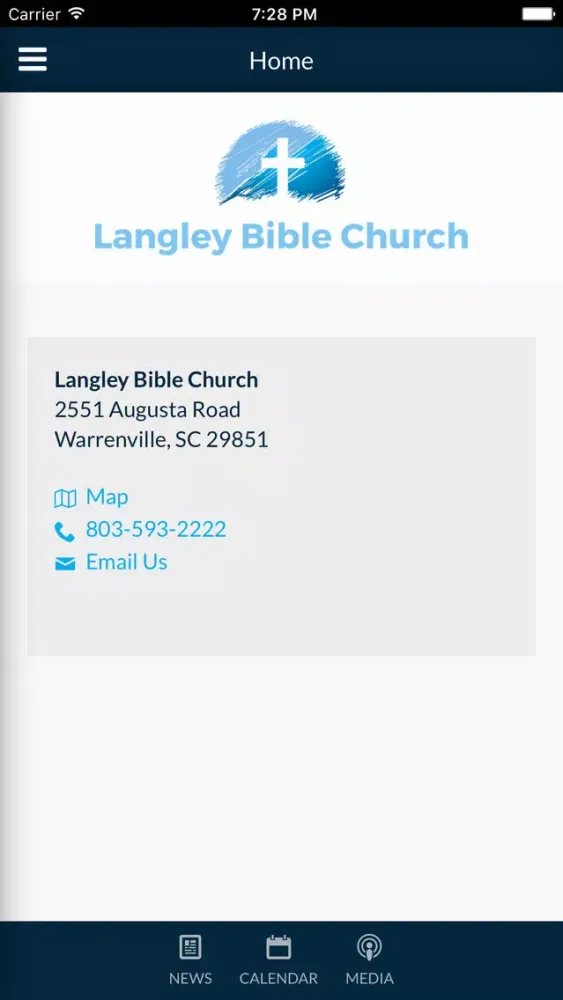 Скриншоты Langley Bible Church - Warrenville, SC