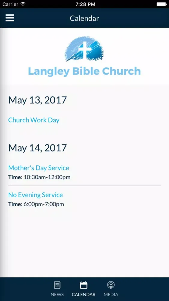 Скриншоты Langley Bible Church - Warrenville, SC