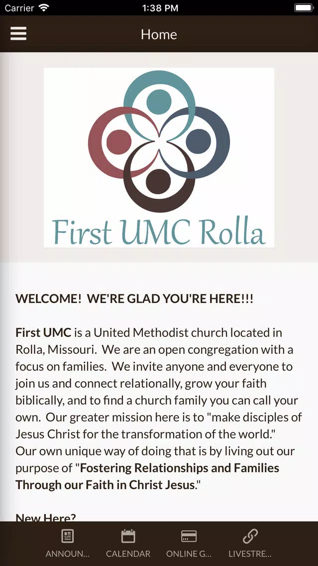 Captures d'écran de First UMC Rolla