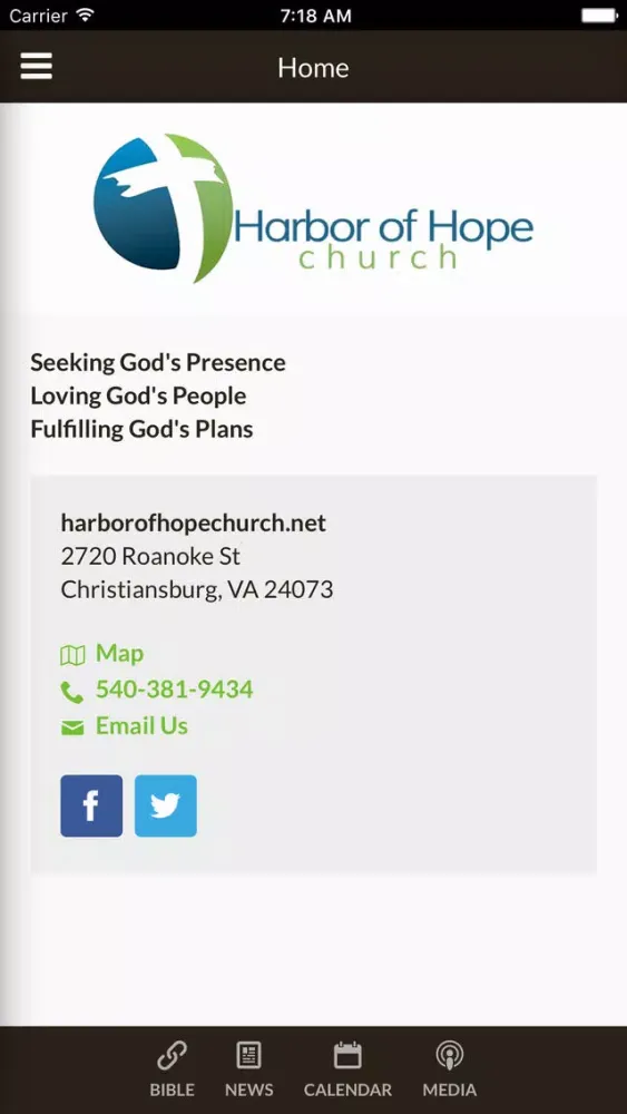 Harbor of Hope Church - Christiansburg, VA Screenshots