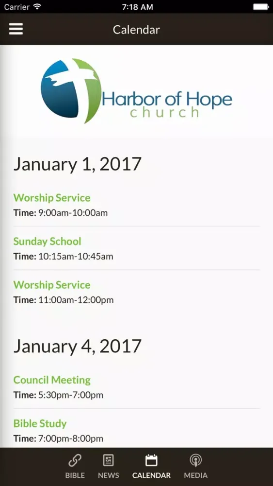 Harbor of Hope Church - Christiansburg, VA Screenshots