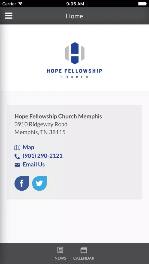 Hope Fellowship Church Memphis of Memphis, TN應用截圖