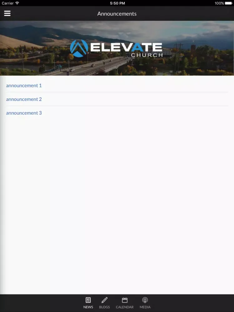 Captures d'écran de Elevate Church Montana - Missoula, MT iPad 