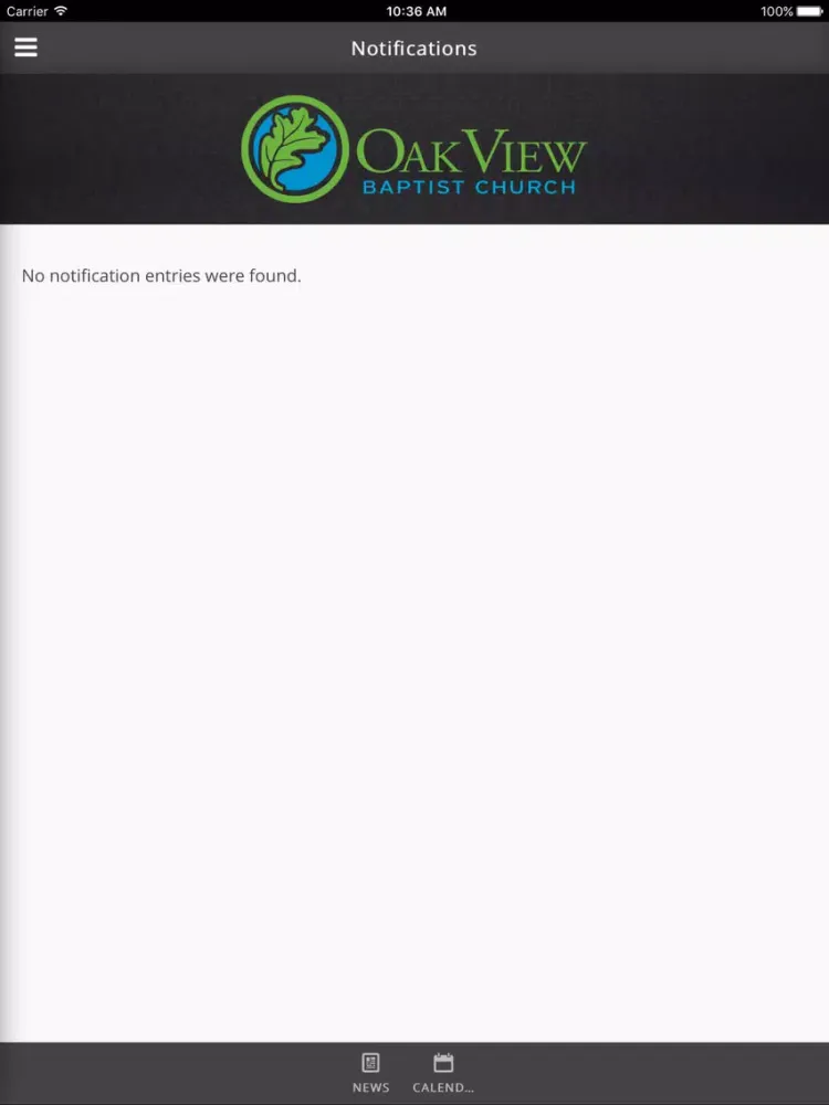 Oak View Baptist Church of High Point, NC iPad  Screenshots
