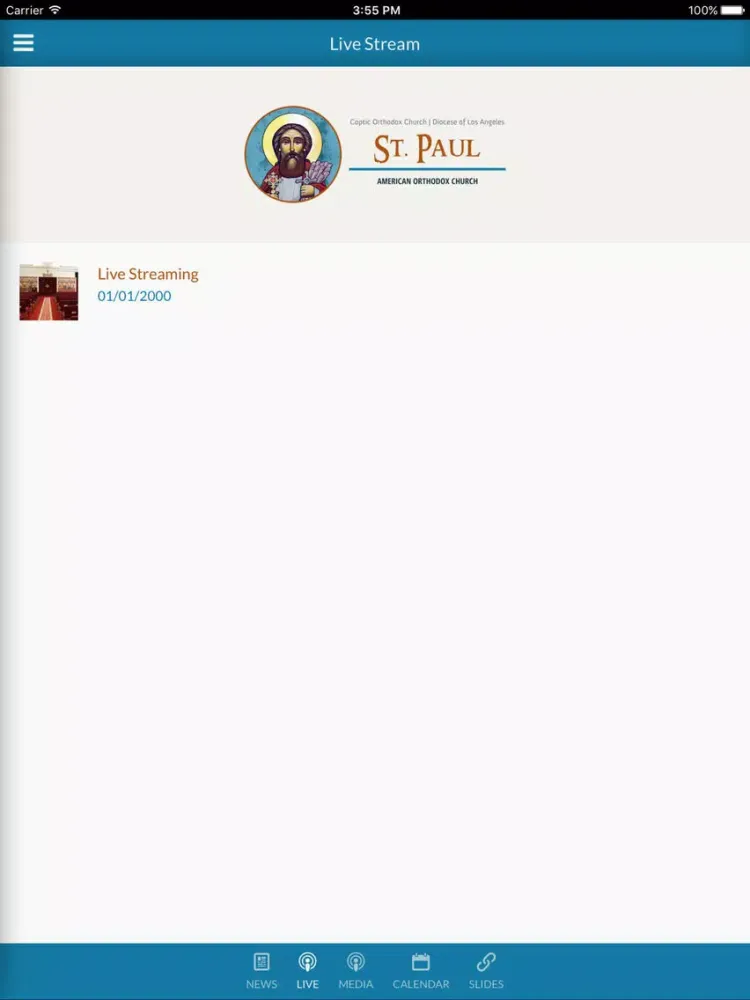 St Paul American Coptic Church - Tustin, CA iPad  Ekran Görüntüleri