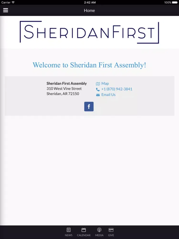Sheridan First Assembly - Sheridan, AR iPad 应用截图