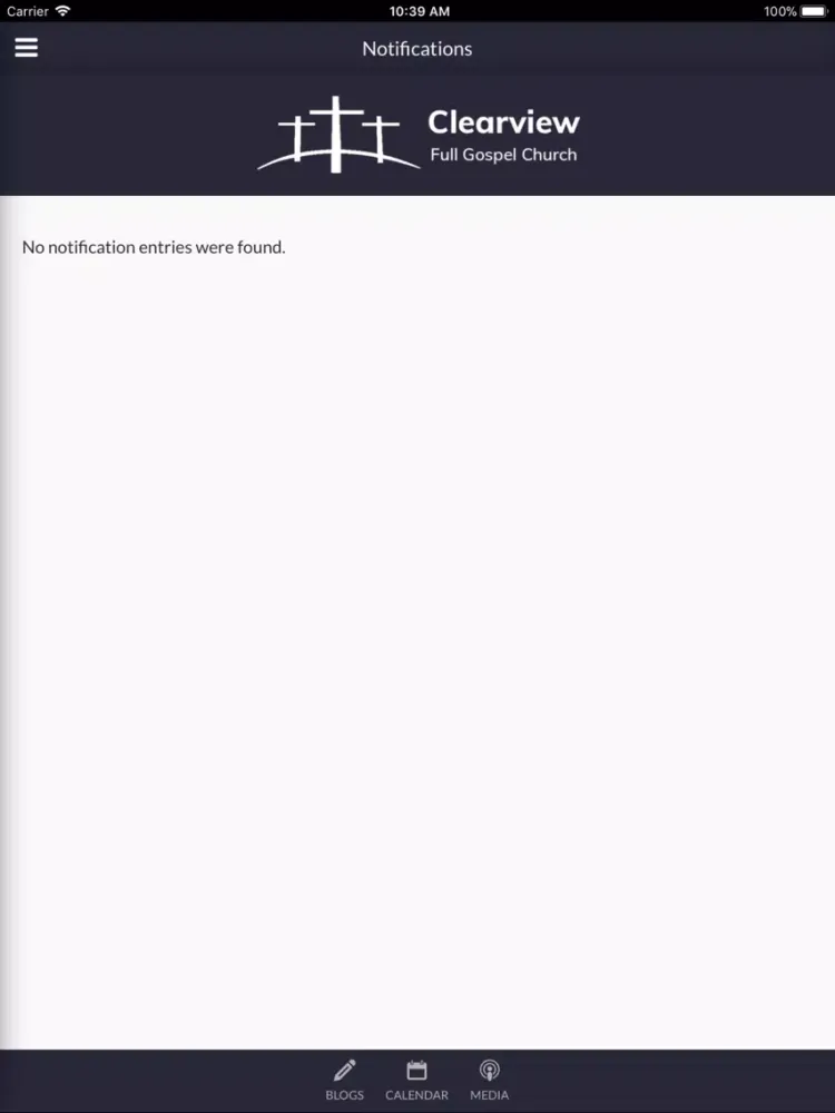 Clearview Full Gospel Church iPad  سکرین شاٹس