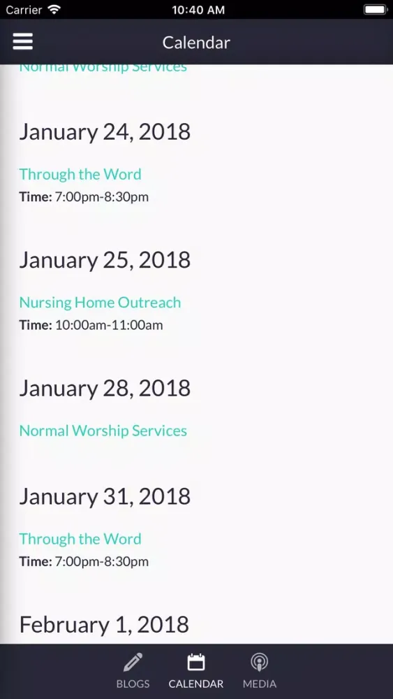 Clearview Full Gospel Church سکرین شاٹس