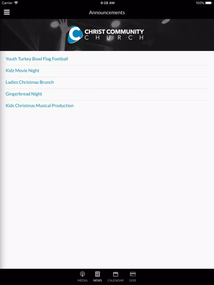 CCC-Connect iPad  سکرین شاٹس