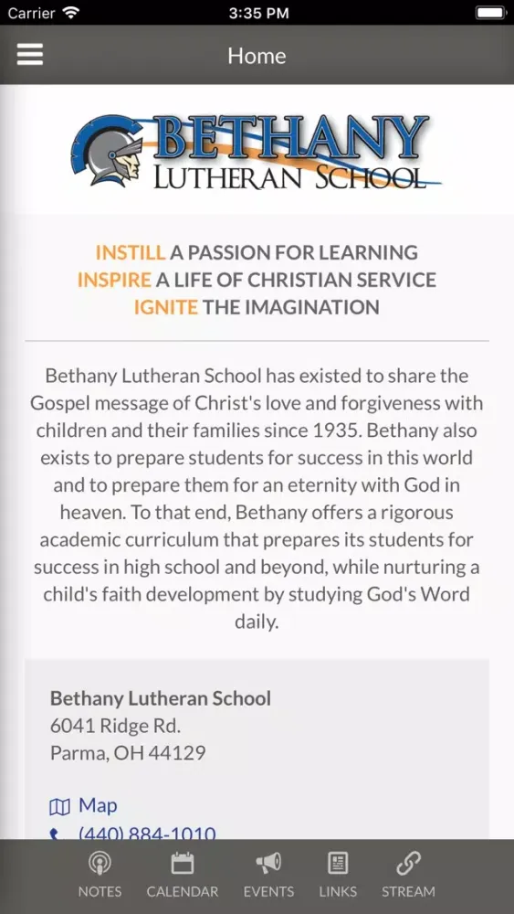 Bethany Lutheran School (Ohio) سکرین شاٹس