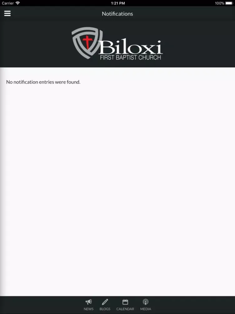 Capturas de pantalla de First Baptist Church Biloxi iPad 