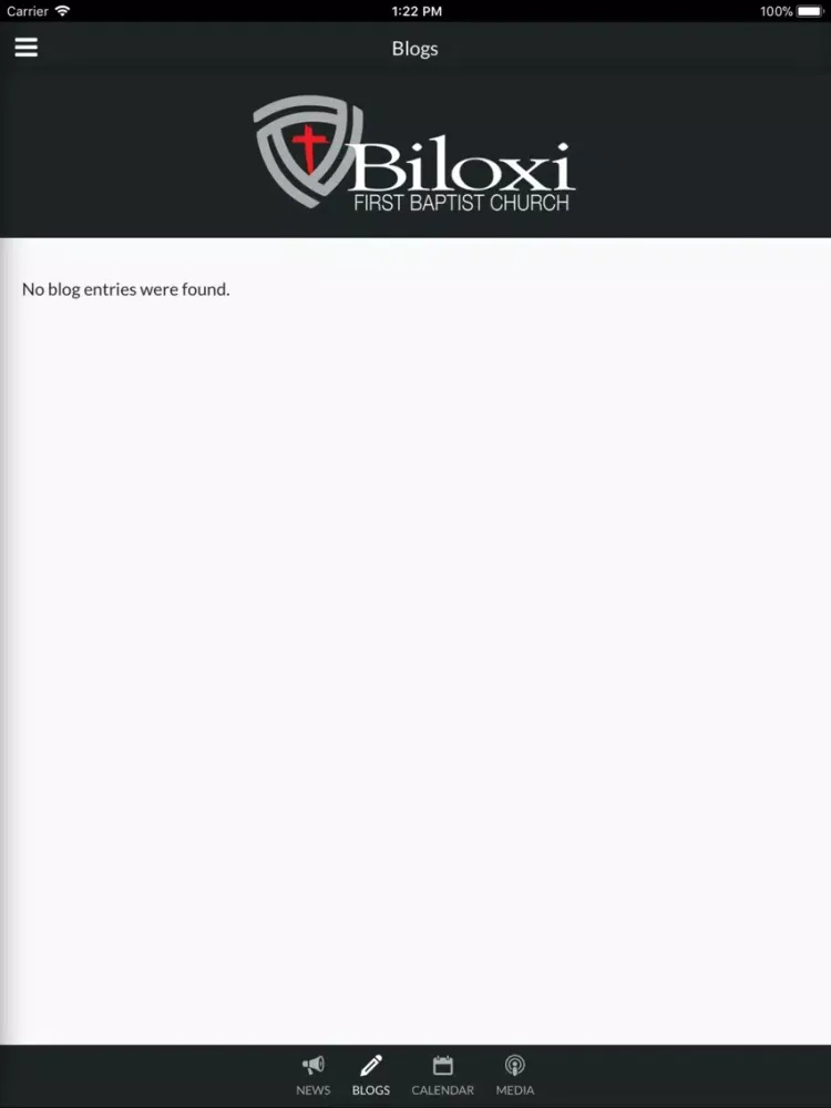 Capturas de pantalla de First Baptist Church Biloxi iPad 