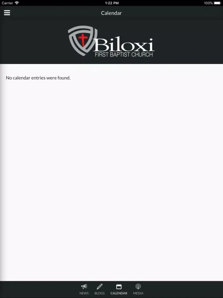 Capturas de pantalla de First Baptist Church Biloxi iPad 
