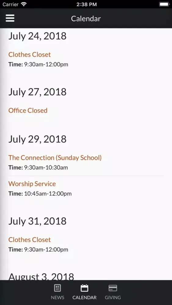 First Baptist Church Holliday Screenshots