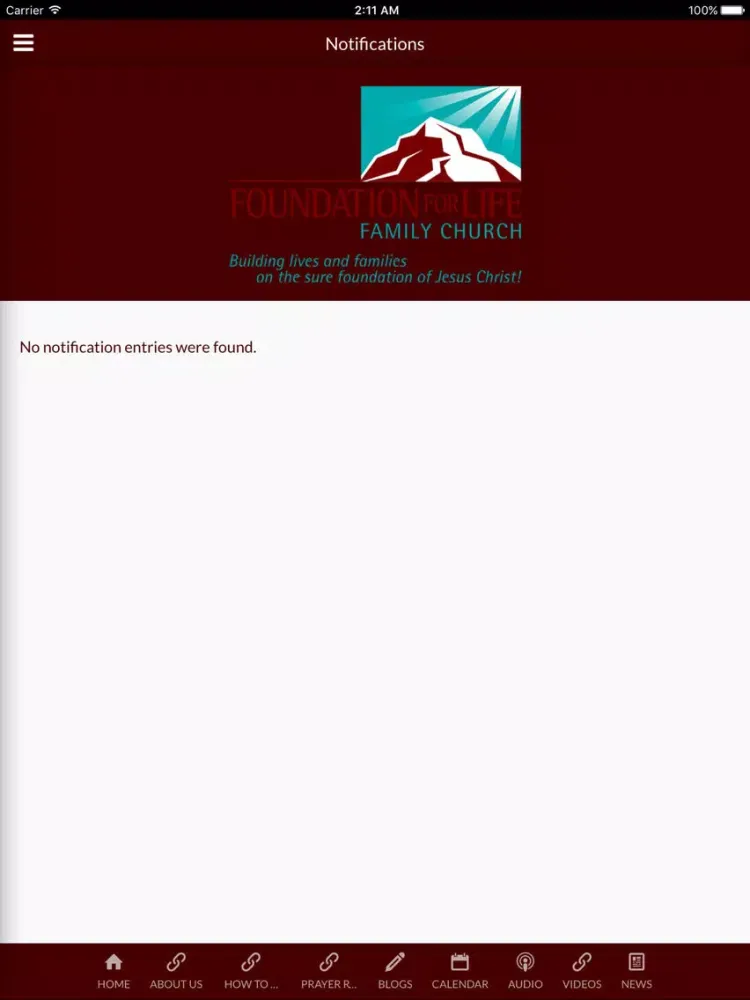 Zrzuty ekranu Foundation for Life Fam Church - Toronto, ON iPad 
