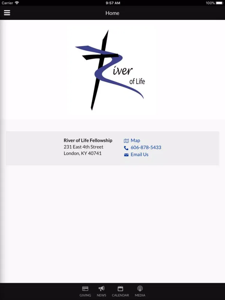 Capturas de tela do River of Life London iPad 