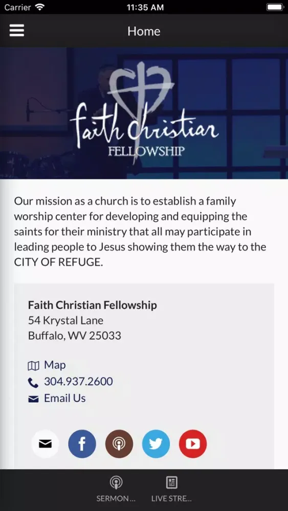 Faith Christian Fellowship WV Ekran Görüntüleri