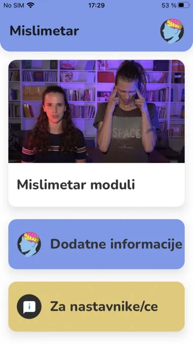 Capturas de tela do Mislimetar