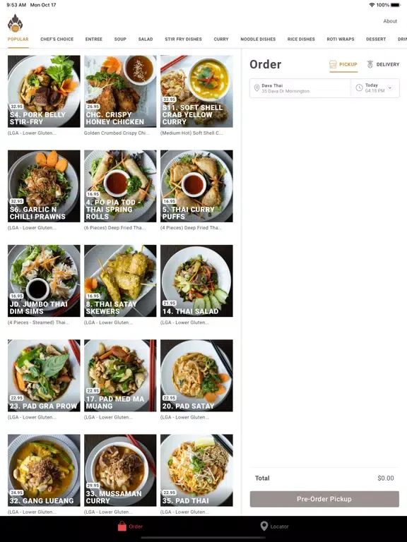 Dava Thai iPad  Screenshots