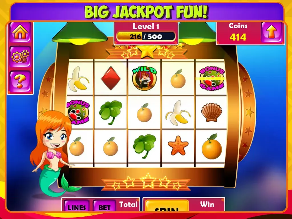Capturas de tela do Slots - 3D Lucky Water Slot Machine Games iPad 