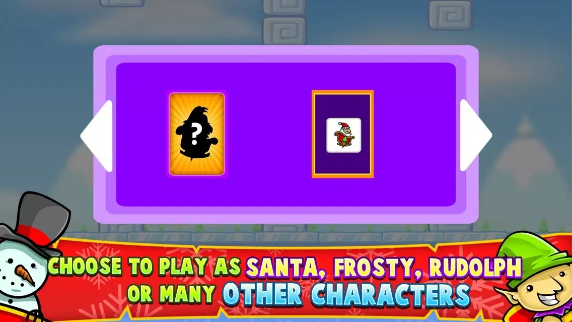 Christmas Race – Fun Flying Santa Claus Game Screenshots