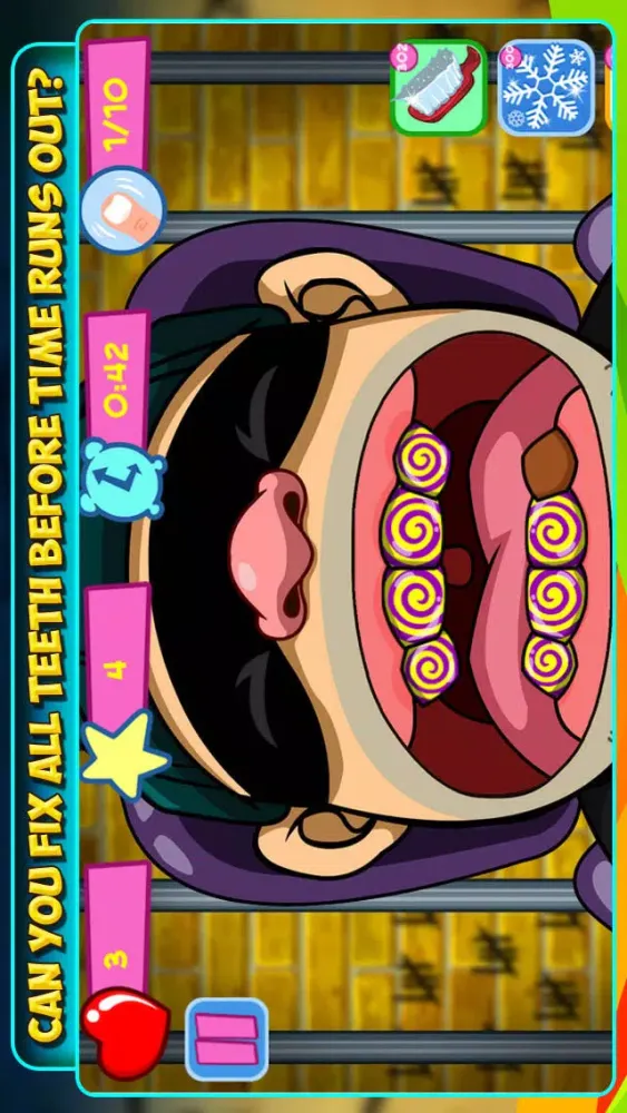 Criminal Dentist - Fun Tap game to clean prisoner teeth in jail スクリーンショット