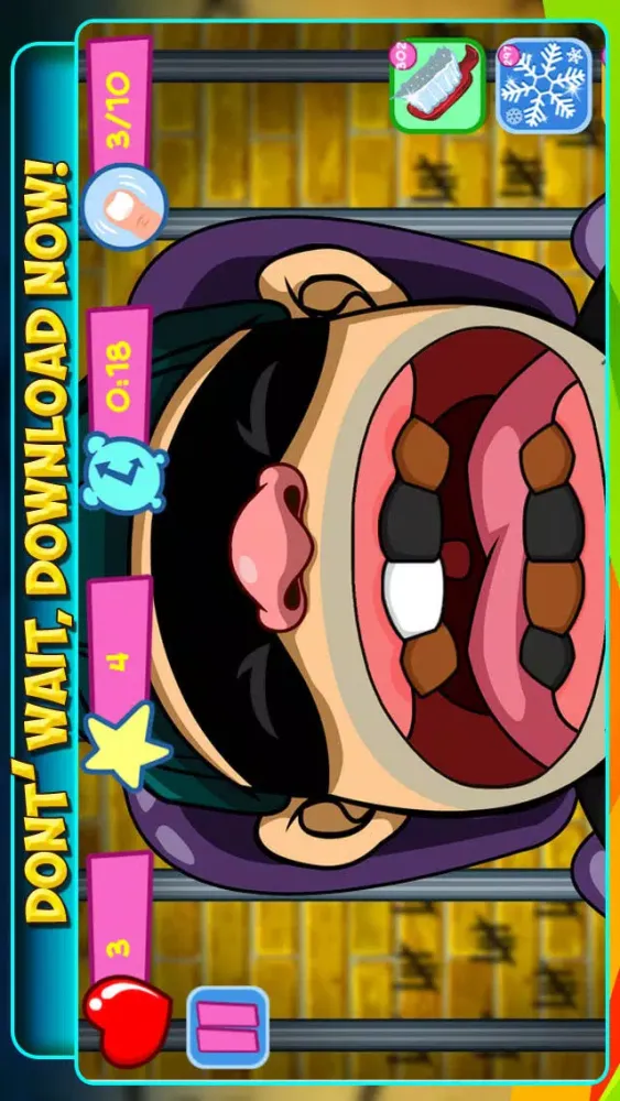 Criminal Dentist - Fun Tap game to clean prisoner teeth in jail スクリーンショット