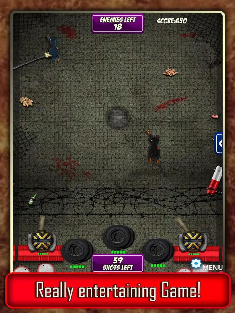 Tangkapan skrin Dogs VS Dynamite Bones iPad 