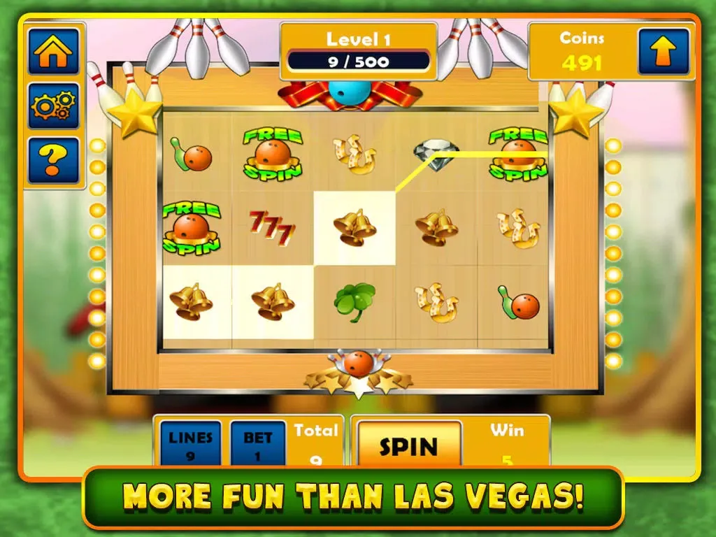 Captures d'écran de Extreme Bowling Kingpin Slot Machine - Original Vegas Style Slots iPad 