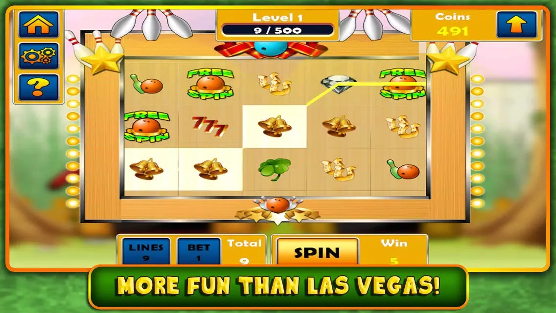 Captures d'écran de Extreme Bowling Kingpin Slot Machine - Original Vegas Style Slots