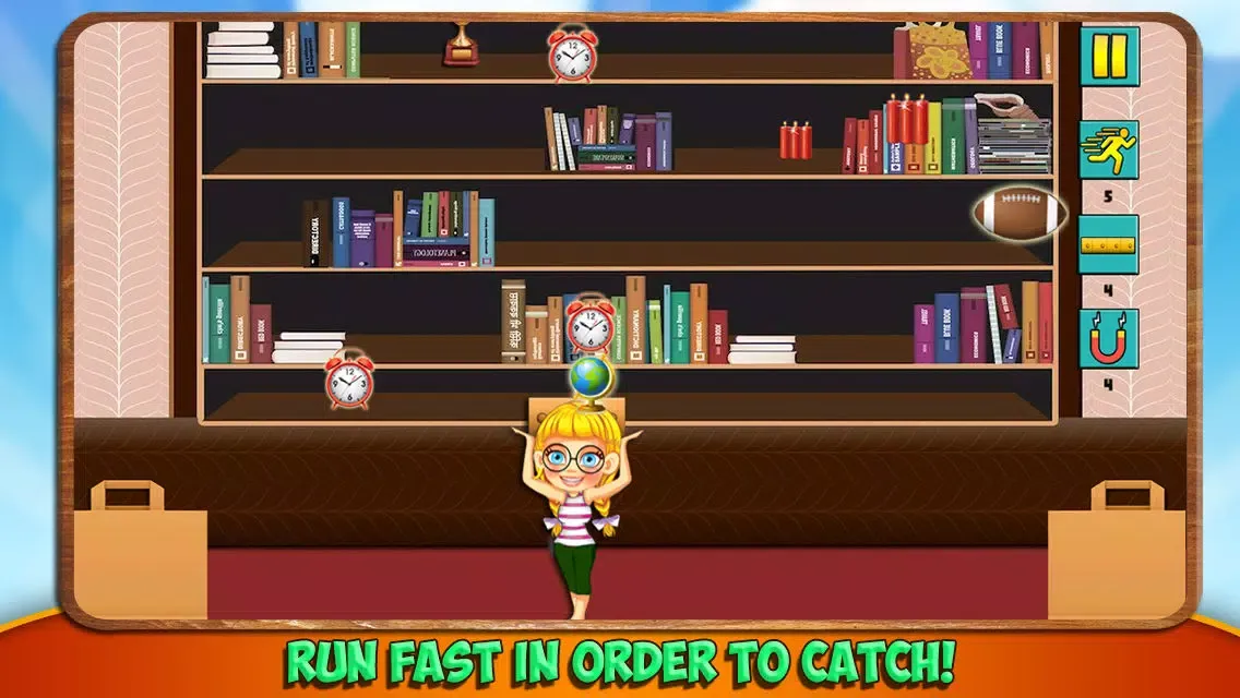 Nerdy Girl’s Catch Adventure Game スクリーンショット
