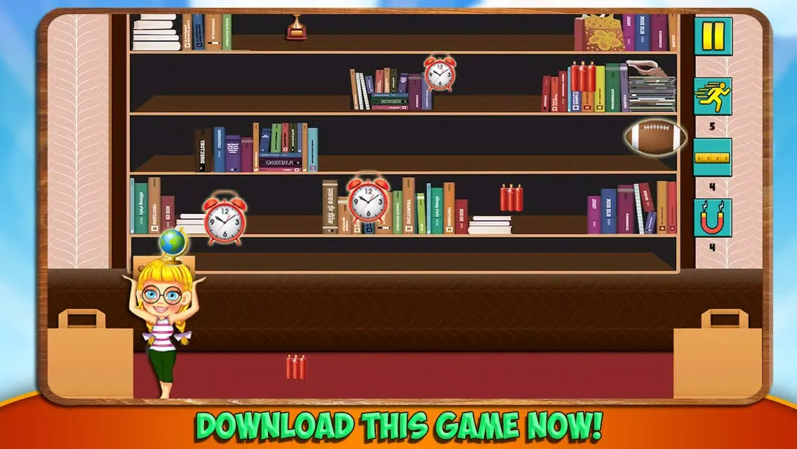 Nerdy Girl’s Catch Adventure Game スクリーンショット