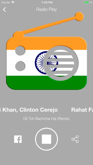 Screenshot di ourRadio India