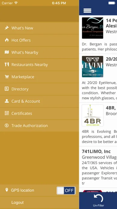 Zrzuty ekranu iTrade Colorado Mobile