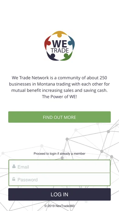 We Trade Network Mobile Ekran Görüntüleri