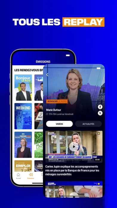 Ảnh chụp màn hình của BFM Grand Lille - news & météo