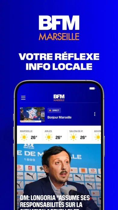 BFM Marseille - news et météo Screenshots